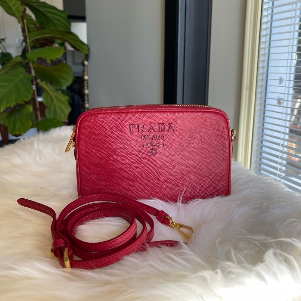 PRADA Safiano Crossbody